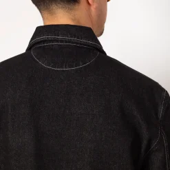 Full Button Jacket - Black