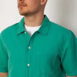 Gabe Shirt - Tropical Green