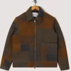 Gael 8267 Jacket - Brown Check