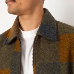 Gael 8267 Jacket - Brown Check