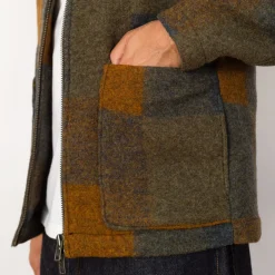 Gael 8267 Jacket - Brown Check