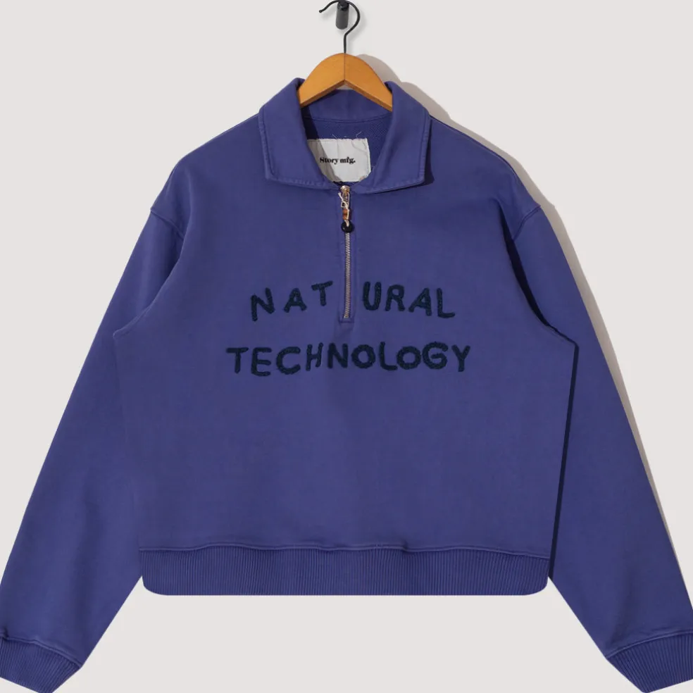 Geo Pullover - Purple