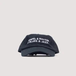 Gospel & Rhythm & Blues & Jazz Embroidered Cap - Black