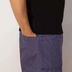 Gridded Ripstop Utility Short - Blueberry