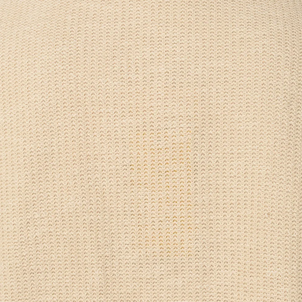 Gustav Crochet Jersey Shirt - Oatmeal