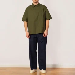 Half Zip Pull On Shirt - Grass