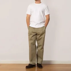 Heavyweight Rib Crew S/S - Off White