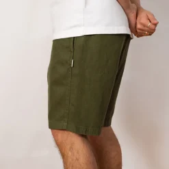Hemp G-Short - Olive