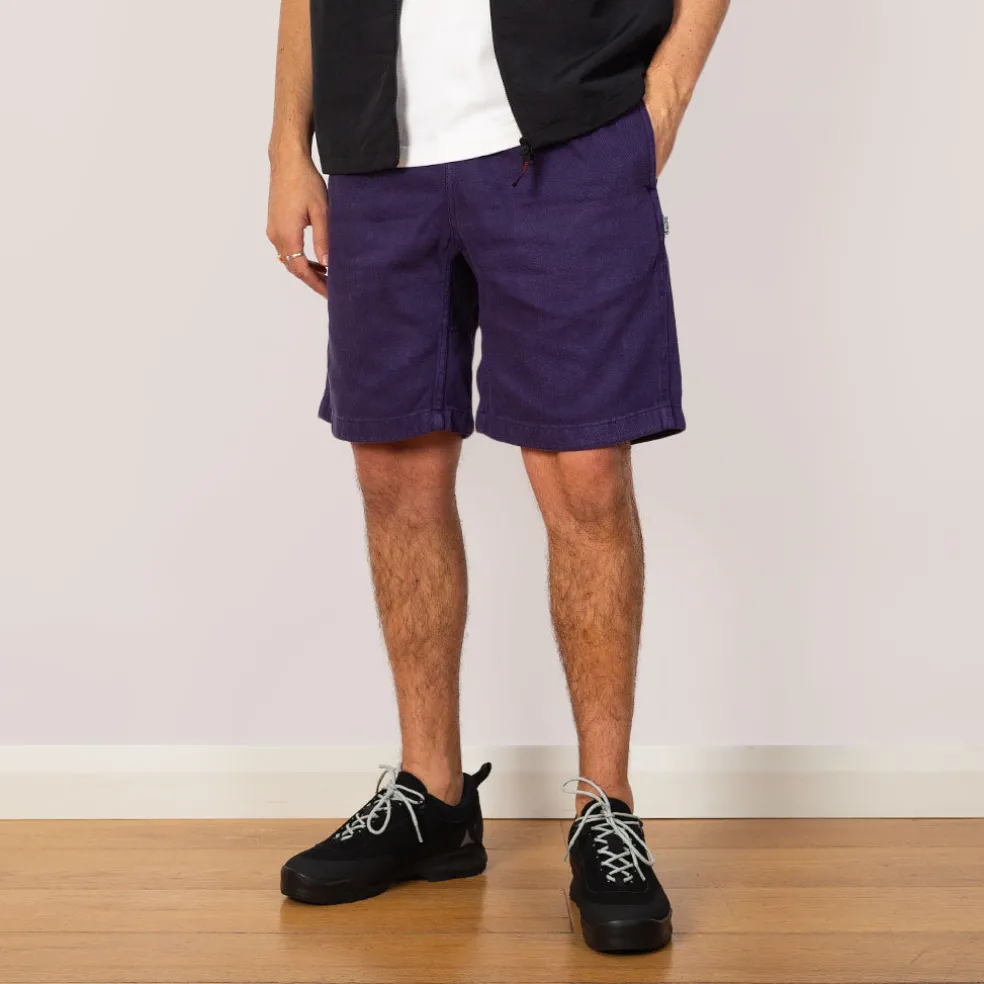 Hemp G-Short - Purple