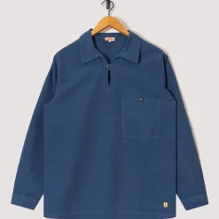 Heritage Linen Smock - Obscure Blue