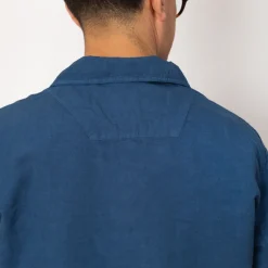 Heritage Linen Smock - Obscure Blue