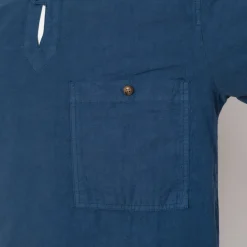 Heritage Linen Smock - Obscure Blue