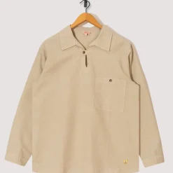Heritage Linen Smock - Oyster Beige