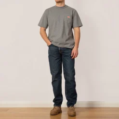 Heritage Pocket T-Shirt - Misty Grey