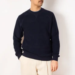 Heritage Raglan Sweat - Marine Deep