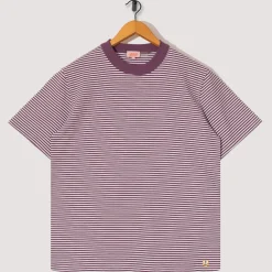 Heritage Striped Tee - Indiano/Milk