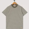 Heritage Striped Tee - Orto/Milk