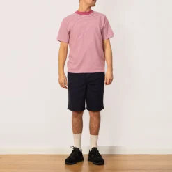 Heritage Striped T-Shirt - Malaga/Milk