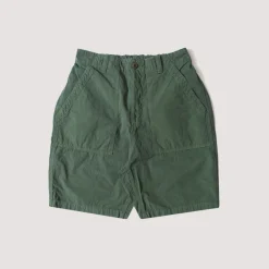 High Density Peg Top Baker Shorts - Olive