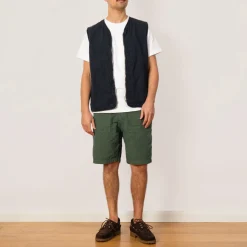 High Density Peg Top Baker Shorts - Olive