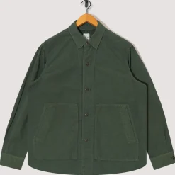 High Density Shirt Jacket - Olive