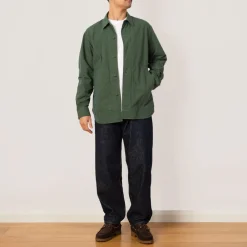 High Density Shirt Jacket - Olive
