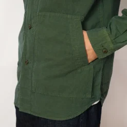 High Density Shirt Jacket - Olive