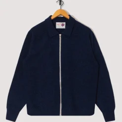 High Pressure Zip Knit - Navy Mix