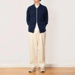 High Pressure Zip Knit - Navy Mix