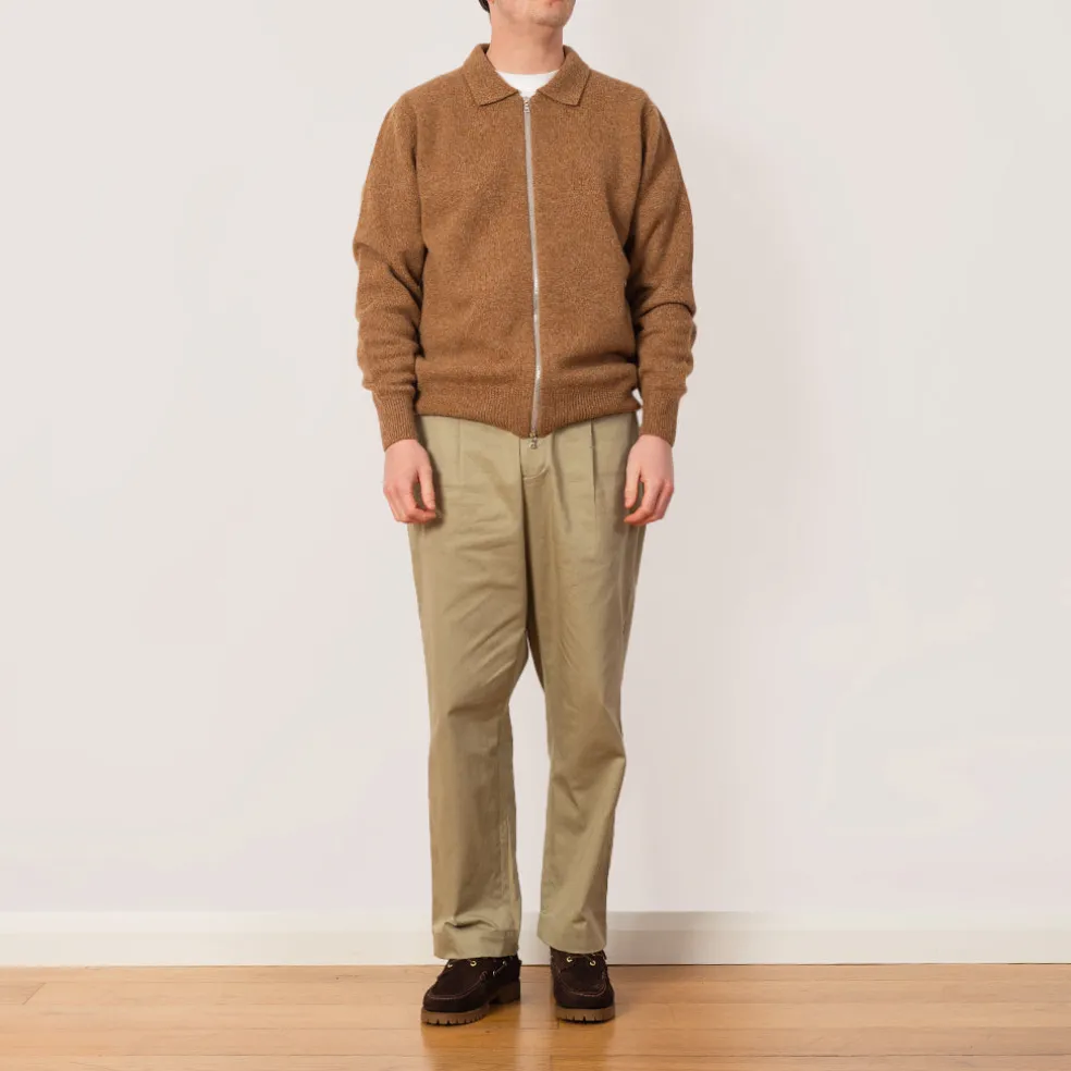 High Pressure Zip Knit - Nut Mix