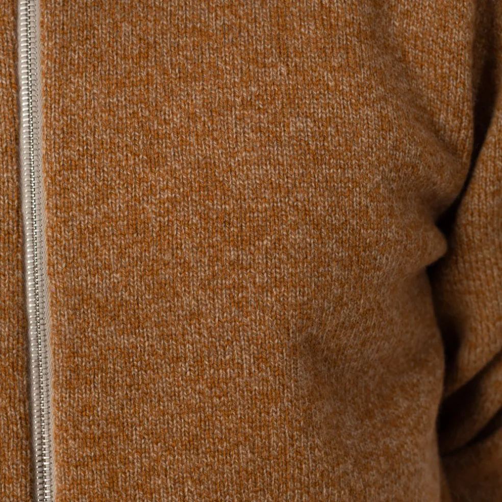 High Pressure Zip Knit - Nut Mix