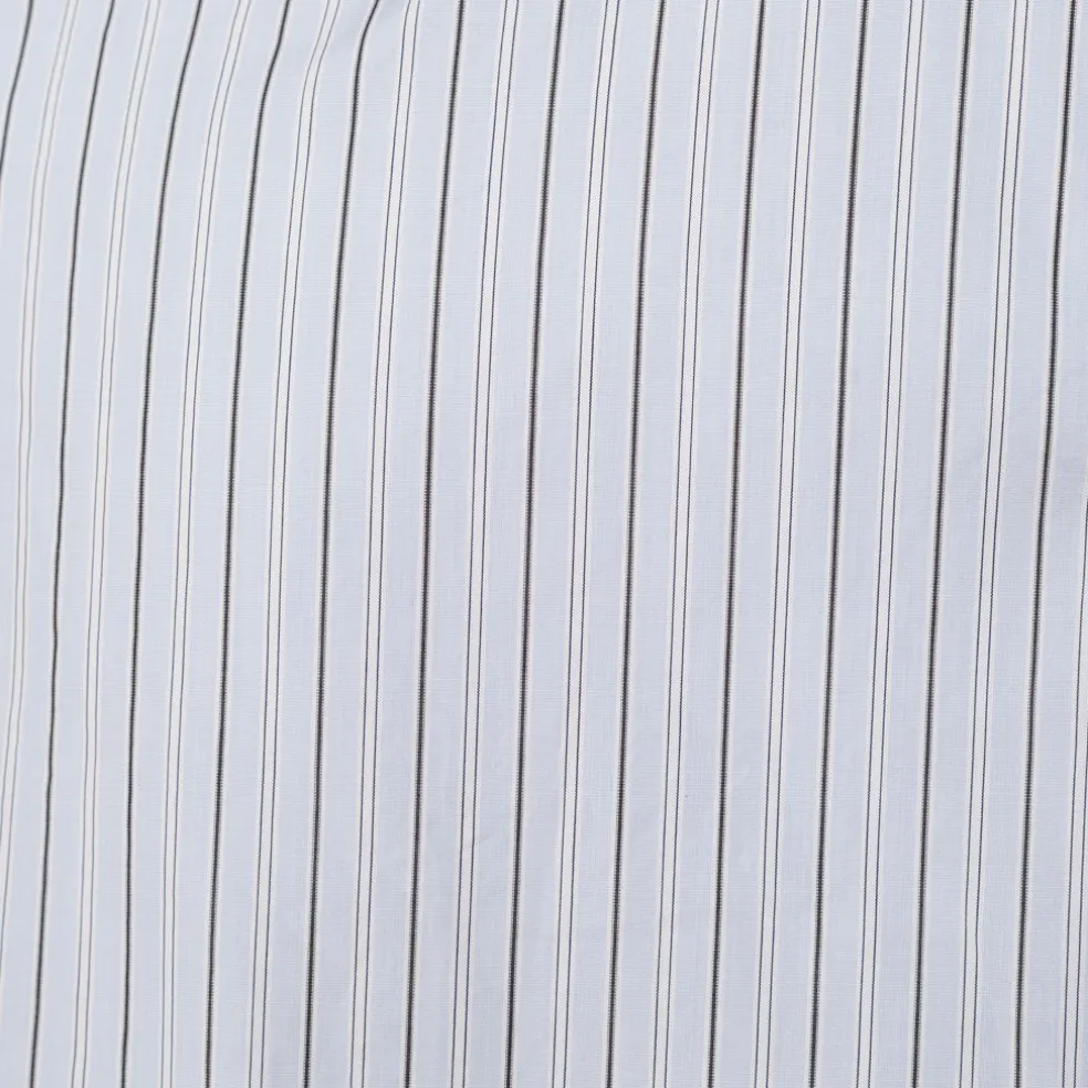 Holiday Shirt - Light Blue Banker Stripe