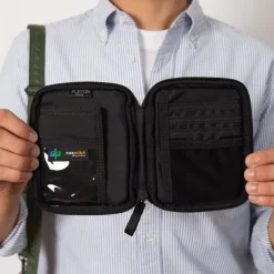 Hybrid Passport Case - Black