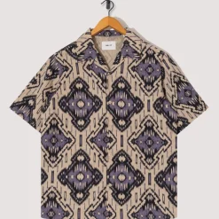 Julio Shirt 5396 - Violet Ikat