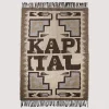 Kapital Speakeasy Blanket - Brown Beige