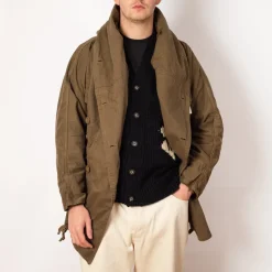 Katsuragi Ring Coat - Khaki