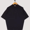 Knit Polo - Dark Navy