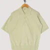 Knit Polo - Light Pistachio