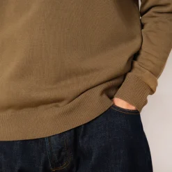 Knit Polo 12G - Mocha