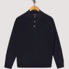 Knit Polo 12G - Navy