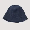 Knit Tulip Hat - Indigo
