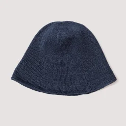 Knit Tulip Hat - Indigo