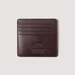 Leather Card Case - Dark Brown
