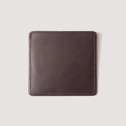 Leather Card Case - Dark Brown