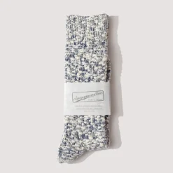 Light Weight Slub Crew - Navy