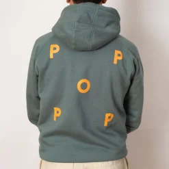Logo Hooded Sweat - Stormy Sea