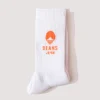 Logo Socks - White/Orange