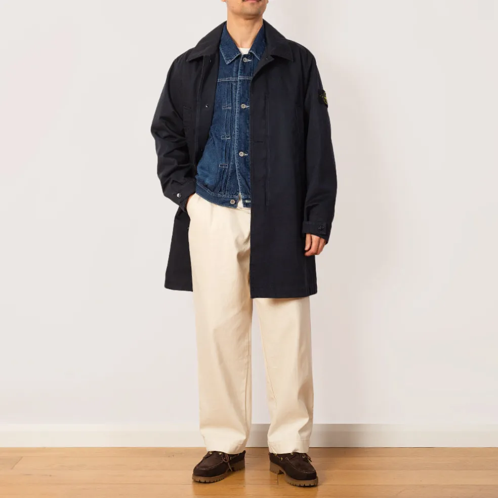 Long Mac - Navy Blue (V0020)