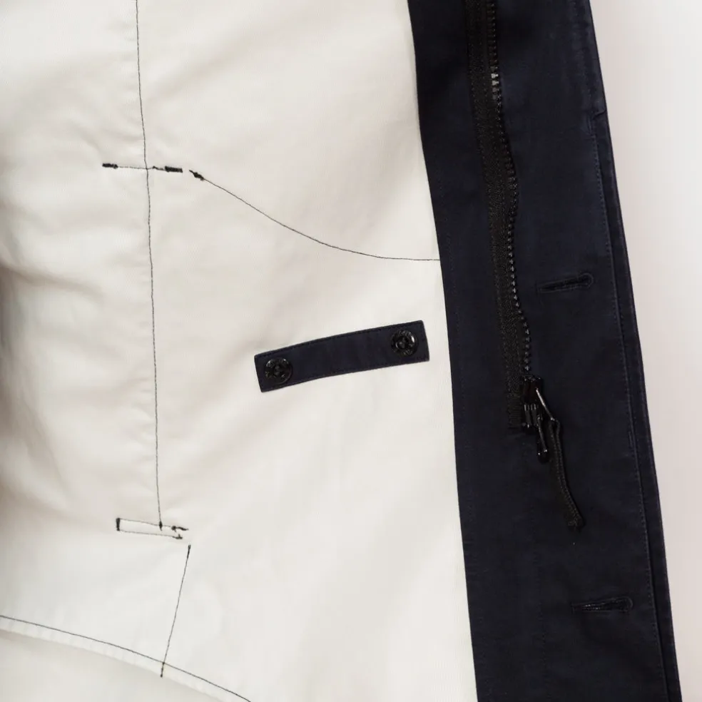 Long Mac - Navy Blue (V0020)