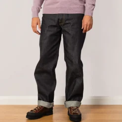 Loose Fit Kaihara - Dark Pure Indigo Rainbow Selvedge